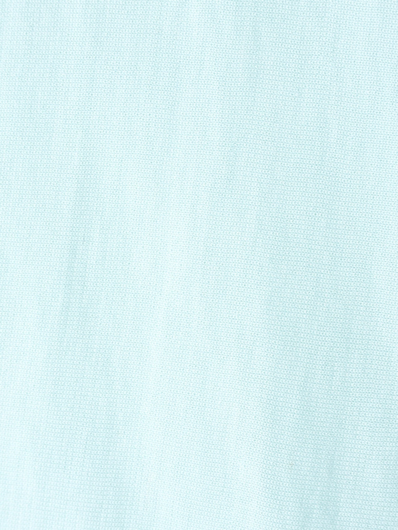Light Silk Cotton Knit Cardigan (red/brown/light blue) 詳細画像 light blue 3
