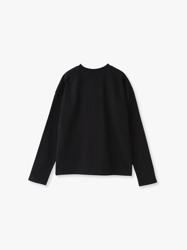 Recycle Cotton Long Sleeve Tee 詳細画像 black 1