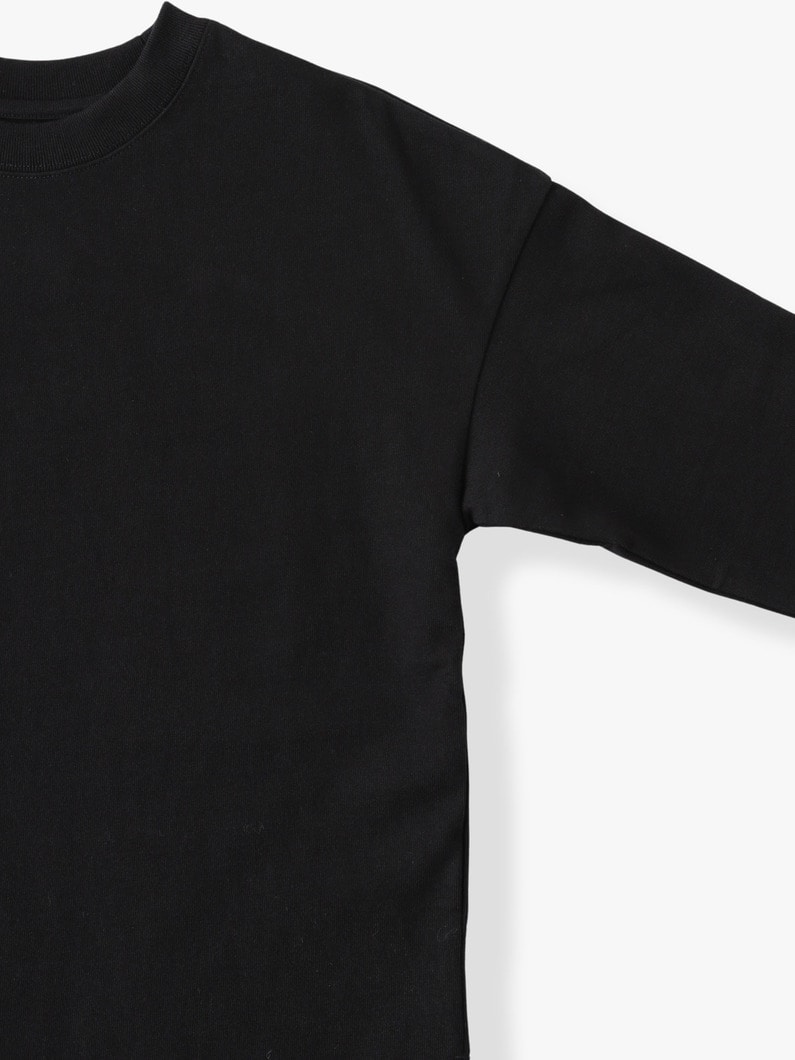 Recycle Cotton Long Sleeve Tee 詳細画像 black 2