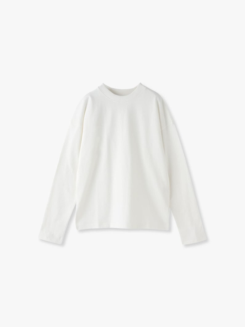 Recycle Cotton Long Sleeve Tee 詳細画像 white 4