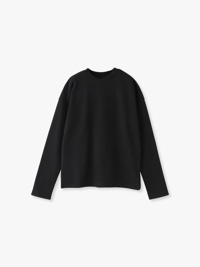 Recycle Cotton Long Sleeve Tee 詳細画像 black 4