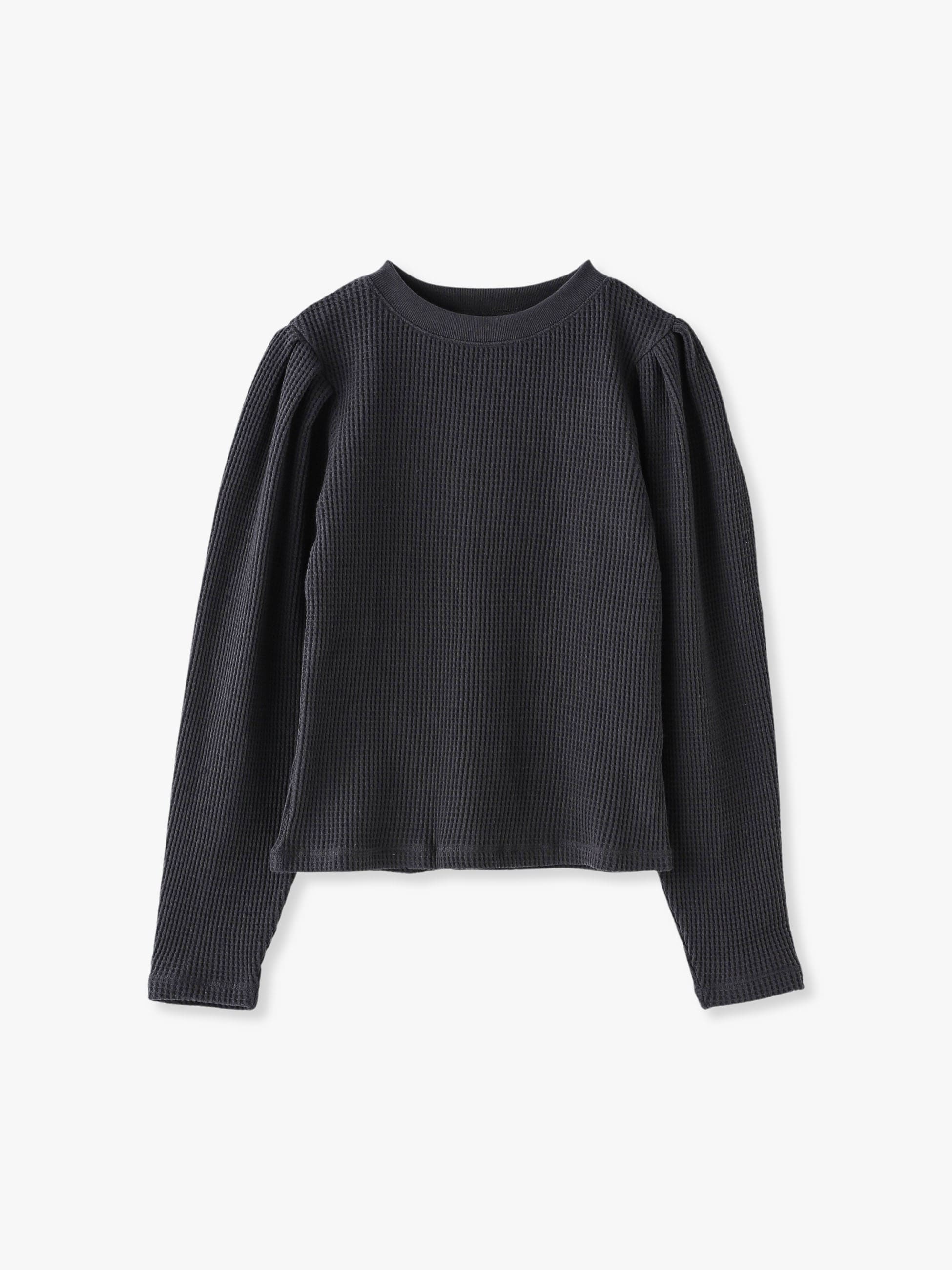 Organic Cotton Waffle Puff Shoulder Pullover｜RHC(アールエイチシー