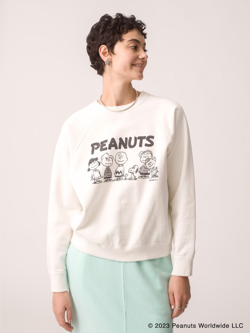 Peanuts Sweat Shirt 詳細画像 white 1