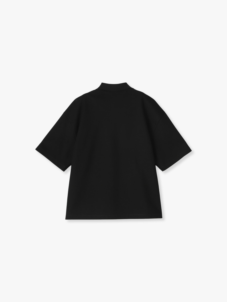 Clear Compact Kanoko Polo Shirt 詳細画像 black 1
