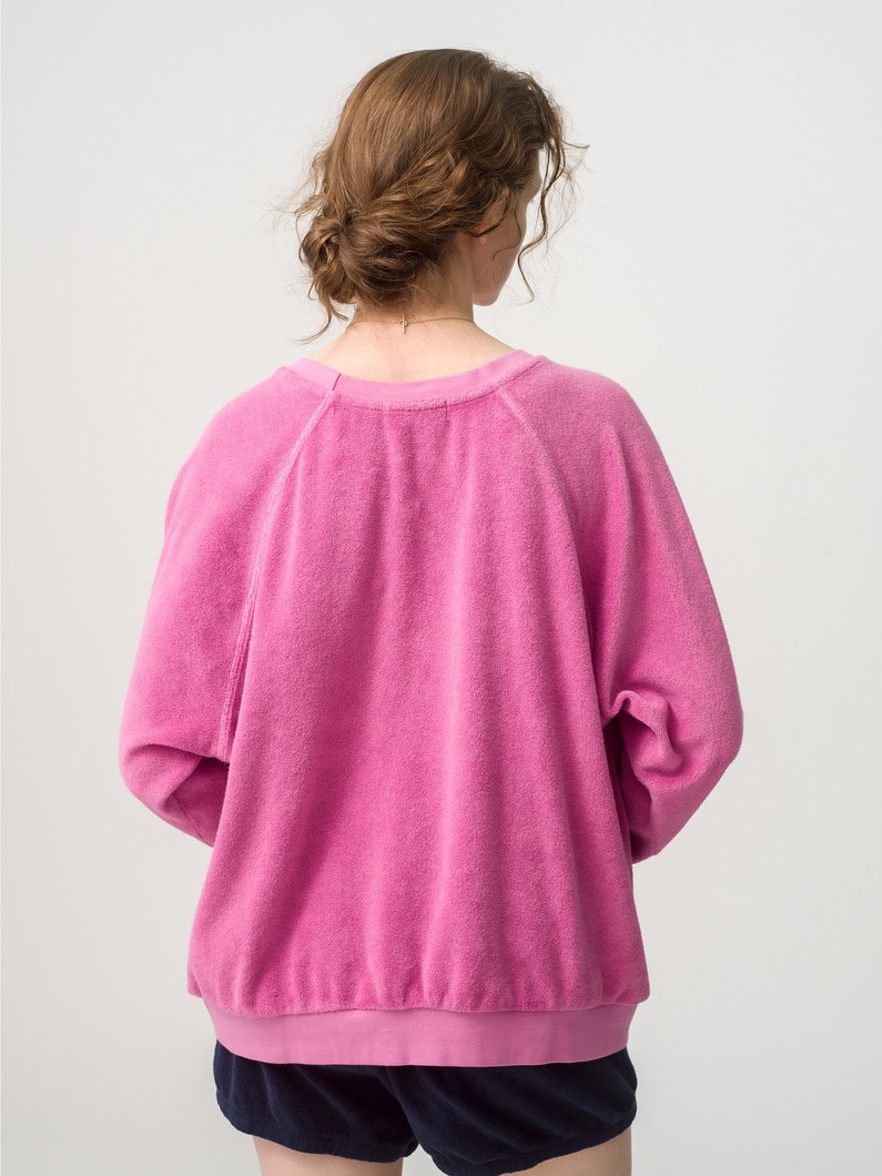 Samos Oversized Sweat Shirt 詳細画像 pink 3