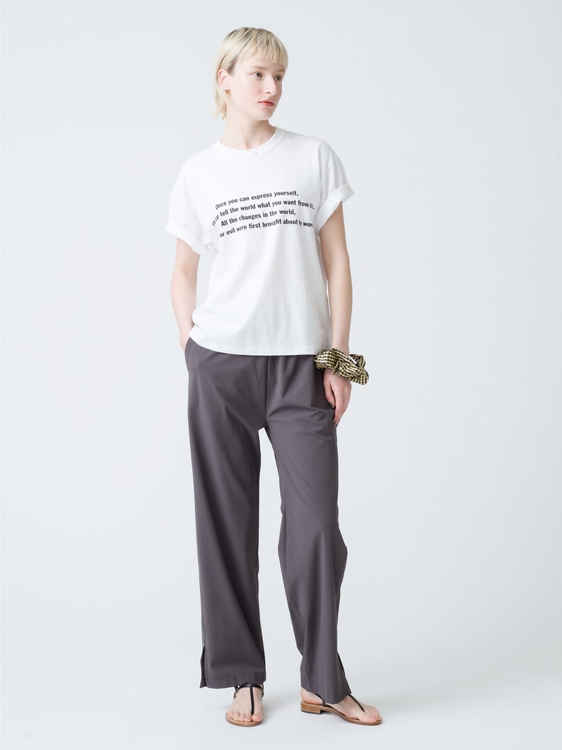 Once You Can Express Yourself Tee (women) 詳細画像 white 2