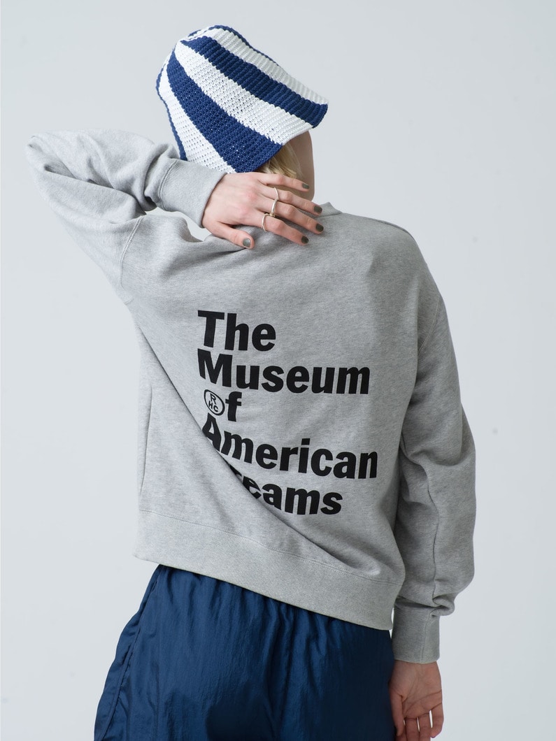 The Museum Sweat Pullover (women) 詳細画像 top gray 1