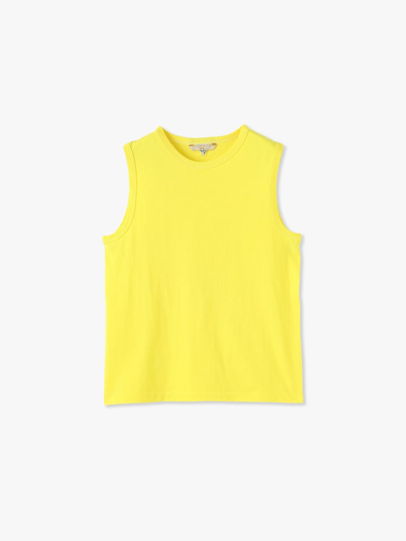 Garment Dye Sleeveless Top 詳細画像 yellow 4
