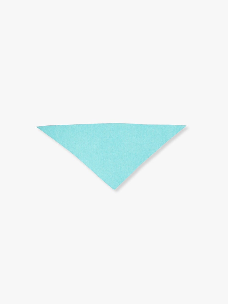 Vanda Cristal Pleats Triangle Scarf 詳細画像 blue 2