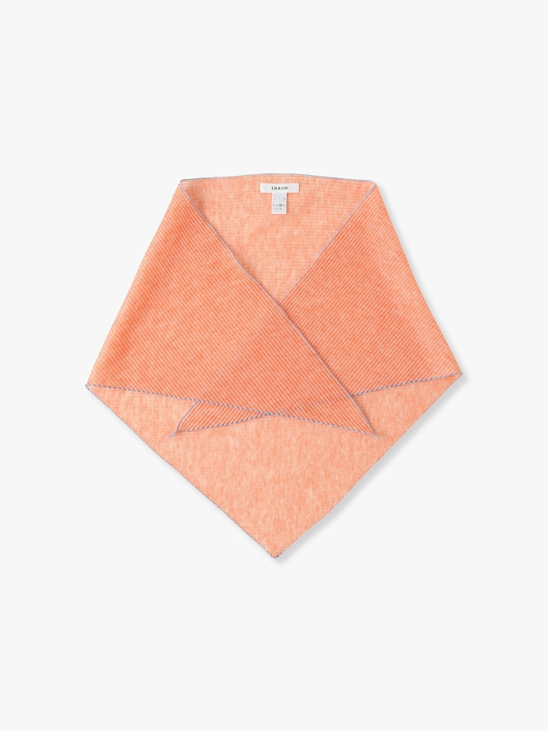 Vanda Cristal Pleats Triangle Scarf 詳細画像 orange 2