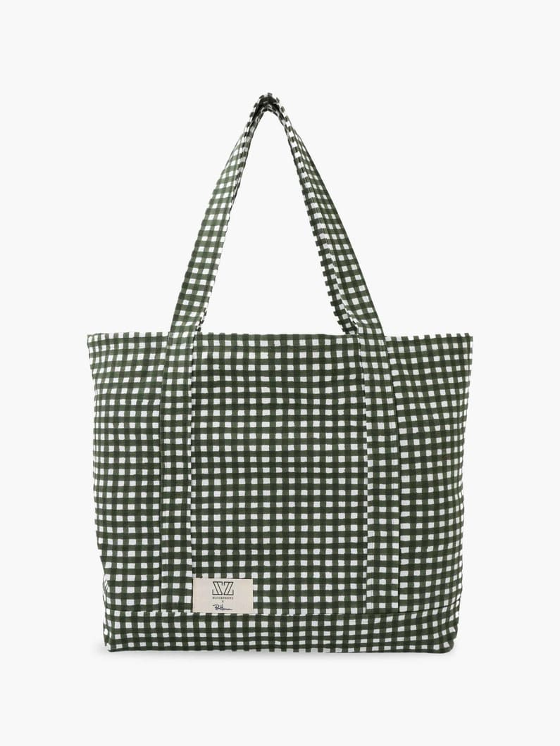 Checkered Small Tote Bag 詳細画像 green 2