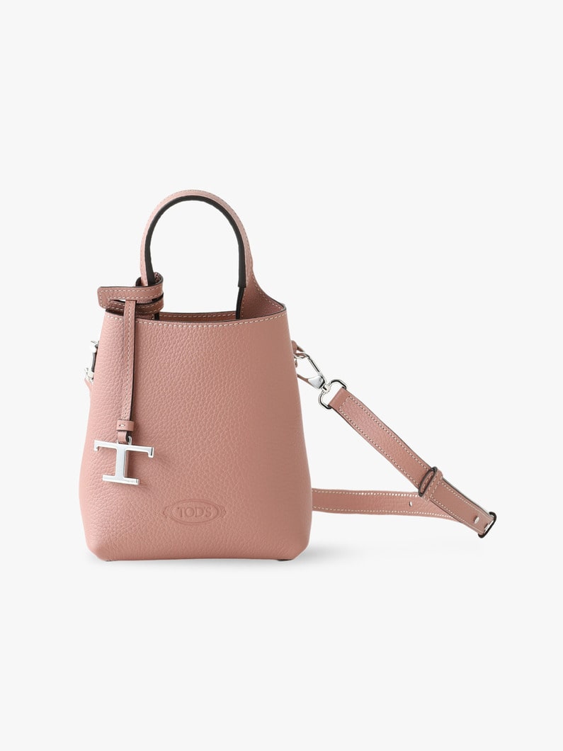 Apa P. Telefono T Pendant Micro Bag (pink/brown) 詳細画像 pink