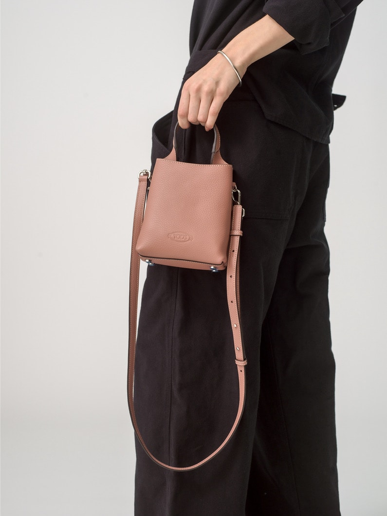 Apa P. Telefono T Pendant Micro Bag (pink/brown) 詳細画像 pink 4