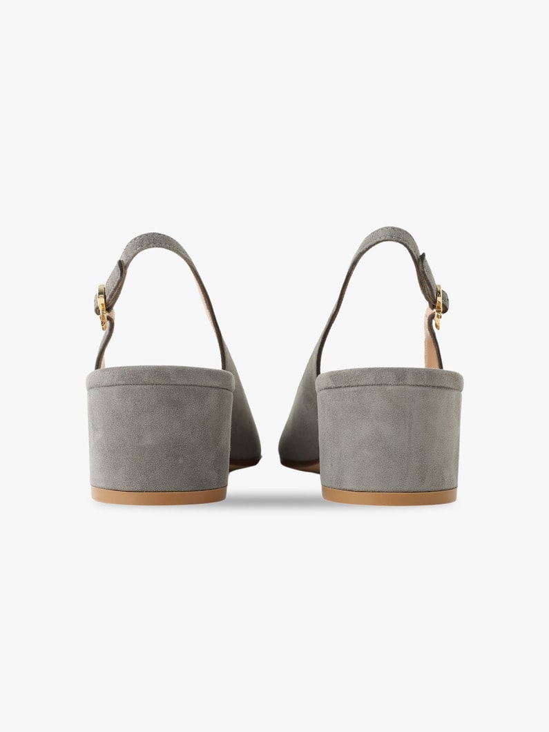 Back Sling Suede Shoes (gray) 詳細画像 gray 5