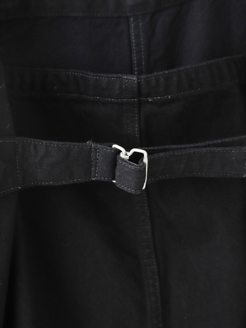 NICK With Shoulder Belt Overall (Pre-order) 詳細画像 black 3