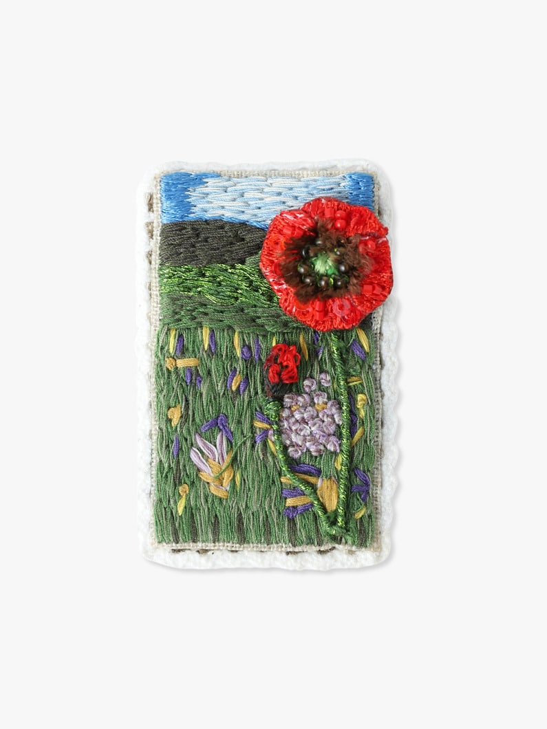 Poppies in the Grassland Brooch 詳細画像 other 1