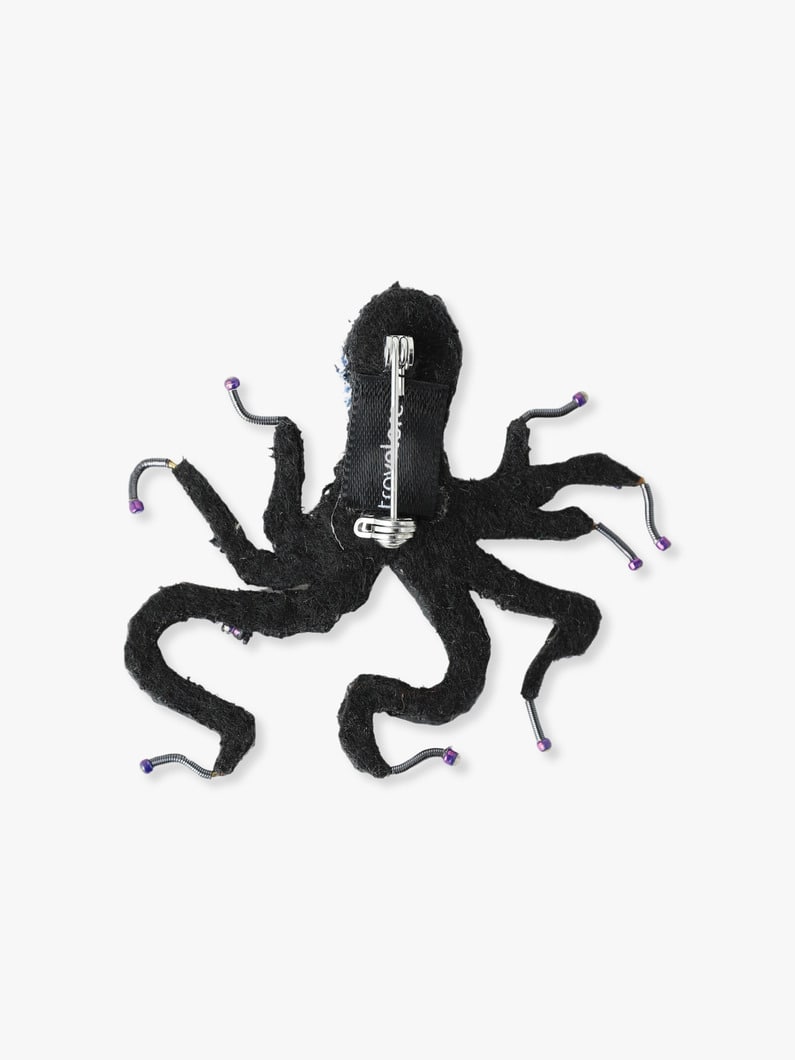 Common Octopus Brooch 詳細画像 other 1