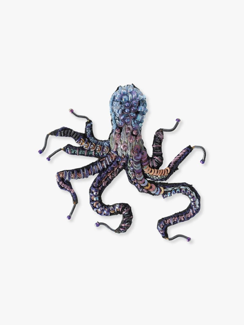 Common Octopus Brooch 詳細画像 other 1