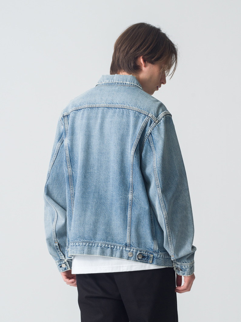 ユーズド デニムジャケット（インディゴ） 詳細画像 indigo 3