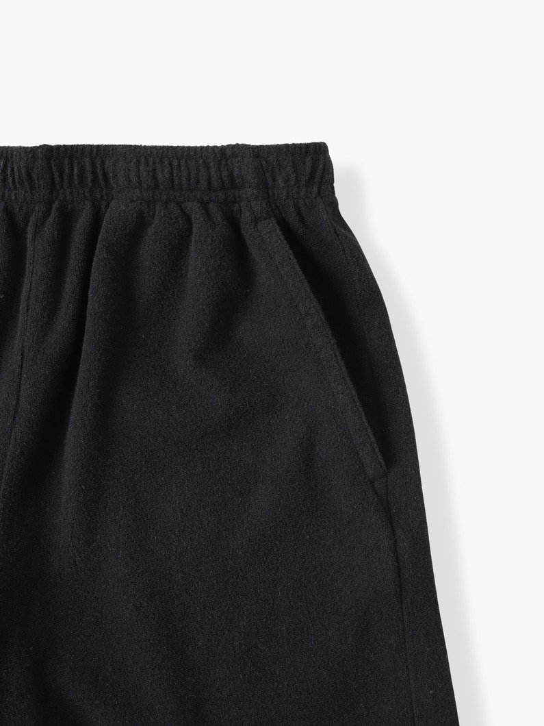 Organic Cotton Pile Shorts 詳細画像 black 2