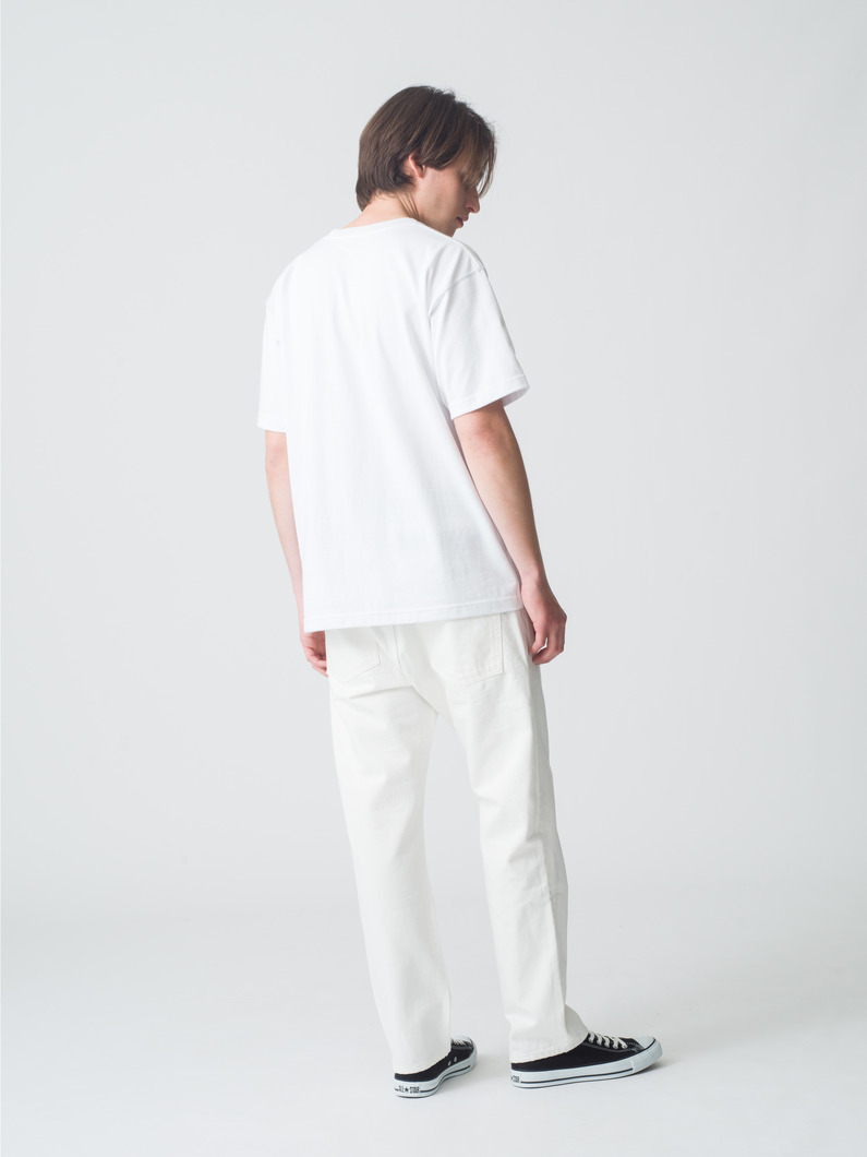 ウォーレン スリムフィット ホワイト デニムパンツ 詳細画像 white 4