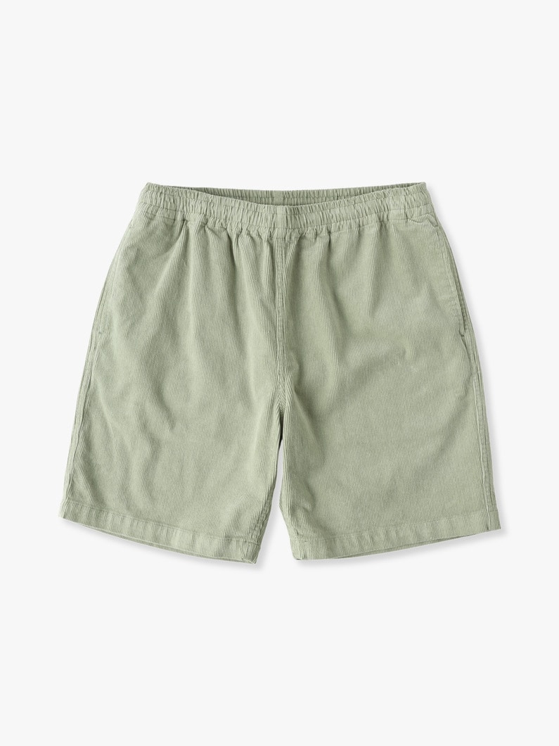 Cotton Corduroy Easy Shorts 詳細画像 green