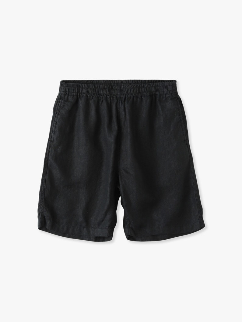 Linen Shorts 詳細画像 black 1