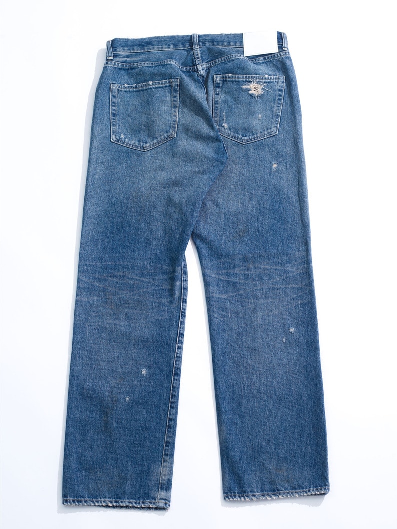 Roppongi Vintage Straight Fit Denim Pants 詳細画像 blue 2