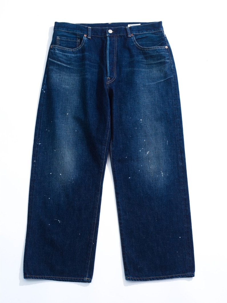 Futakotamagawa Vintage Wide Fit Denim Pants 詳細画像 blue 1