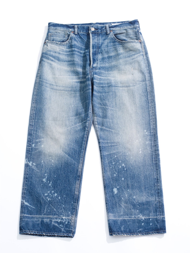 Yurakucho Vintage Wide Fit Denim Pants 詳細画像 blue 1