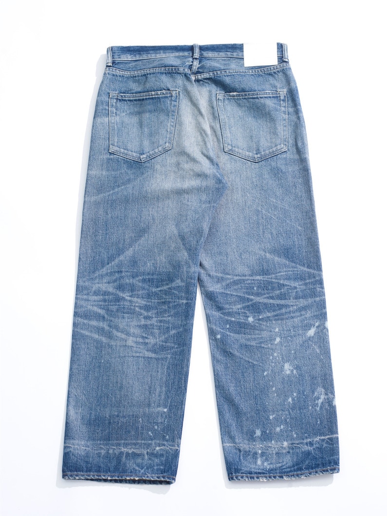 Yurakucho Vintage Wide Fit Denim Pants 詳細画像 blue 2