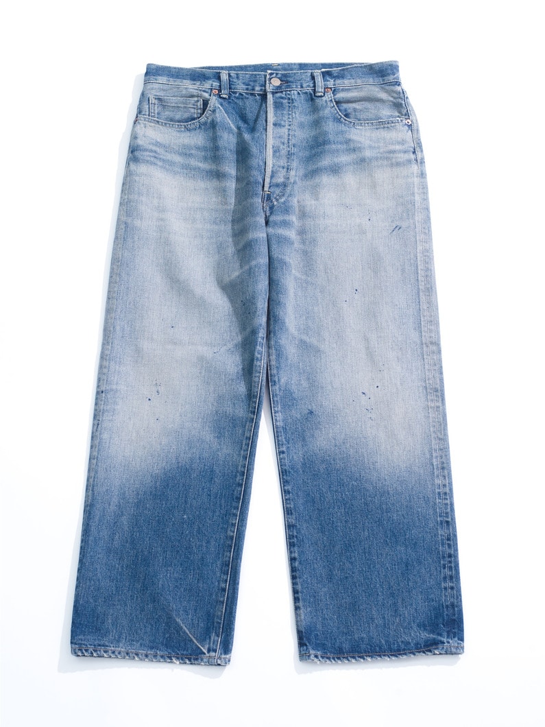 Kyoto Vintage Wide Fit Denim Pants 詳細画像 blue 1