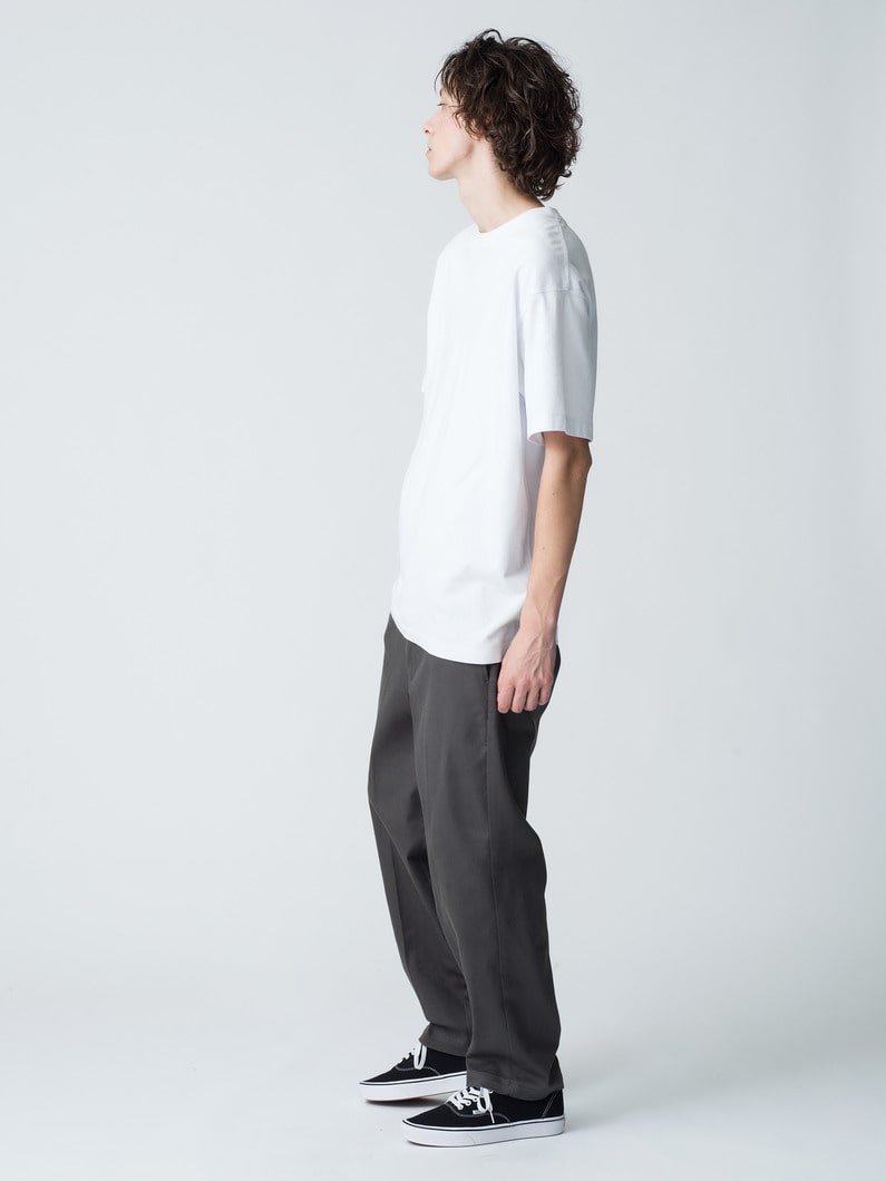 Organic Cotton Wide Fit Pants 詳細画像 gray 3