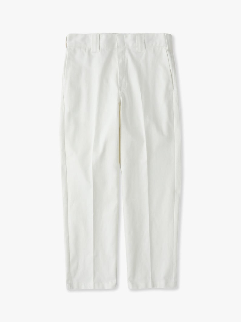 Organic Cotton Straight Fit Pants 詳細画像 white 3