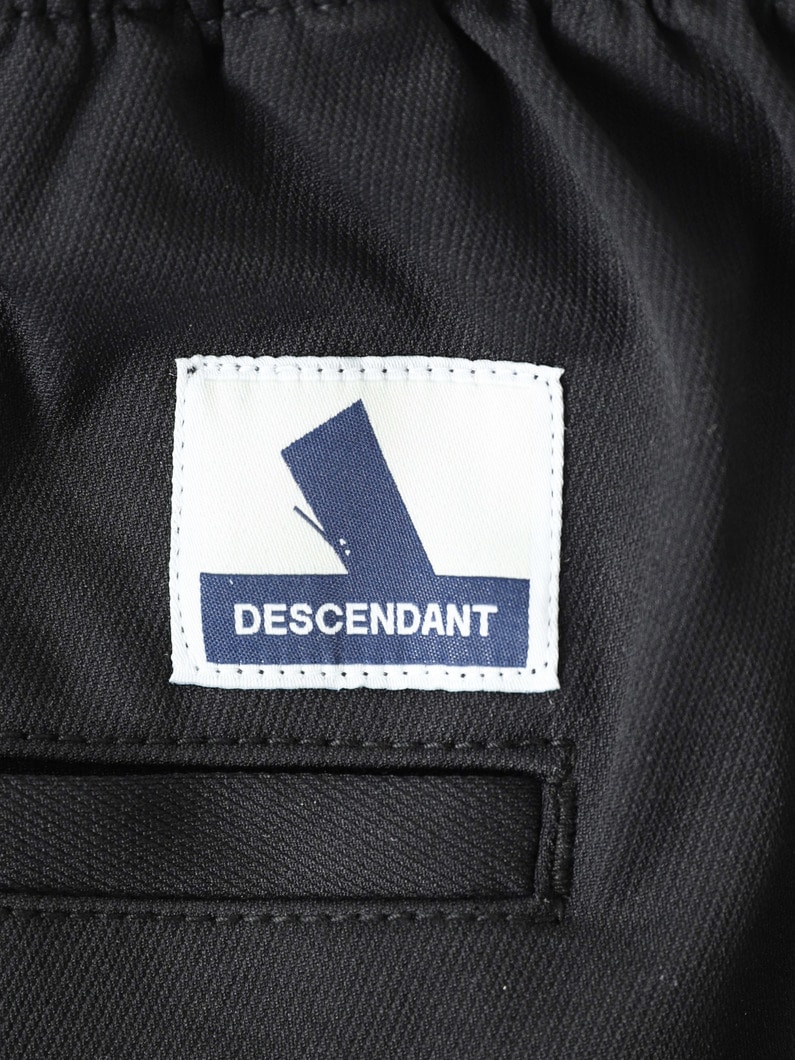 Clasp Webbing Pants（black）｜DESCENDANT(ディセンダント)｜Ron Herman