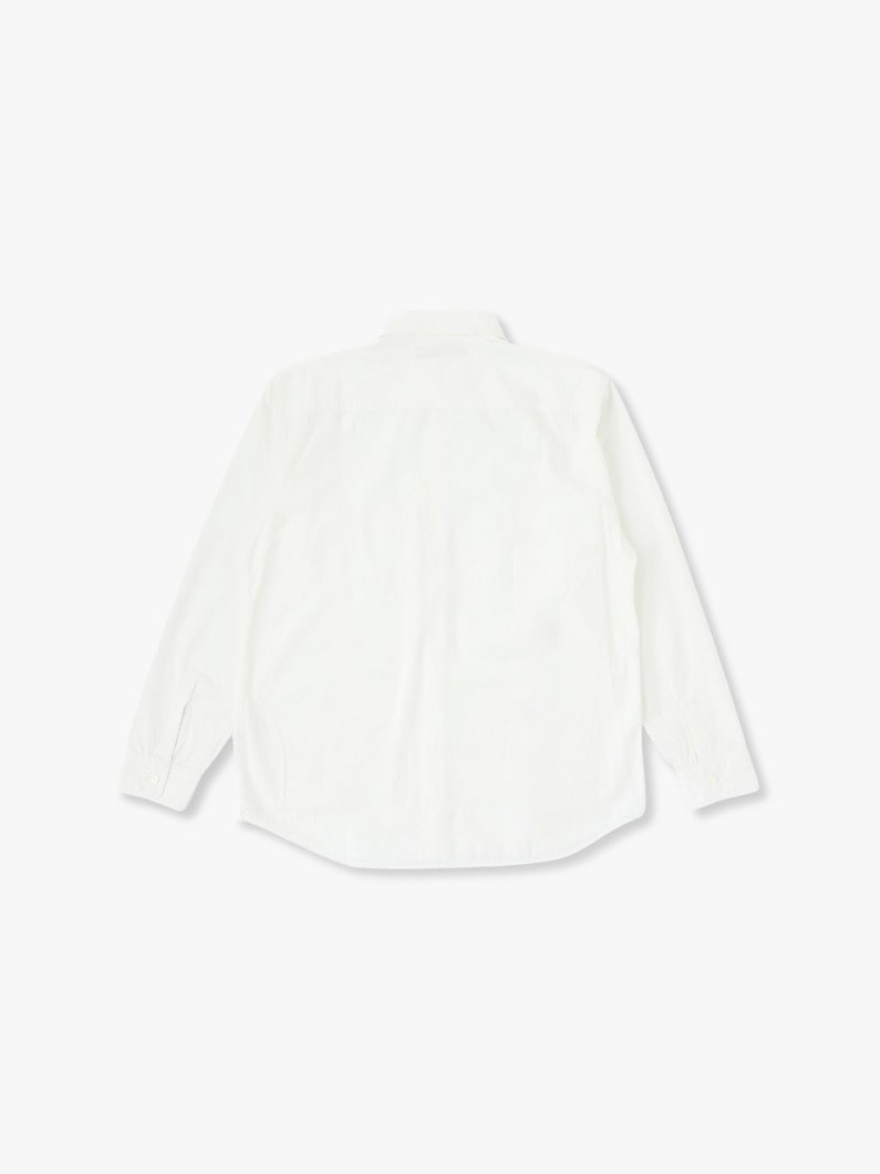 White Chambray Shirt 詳細画像 white 1