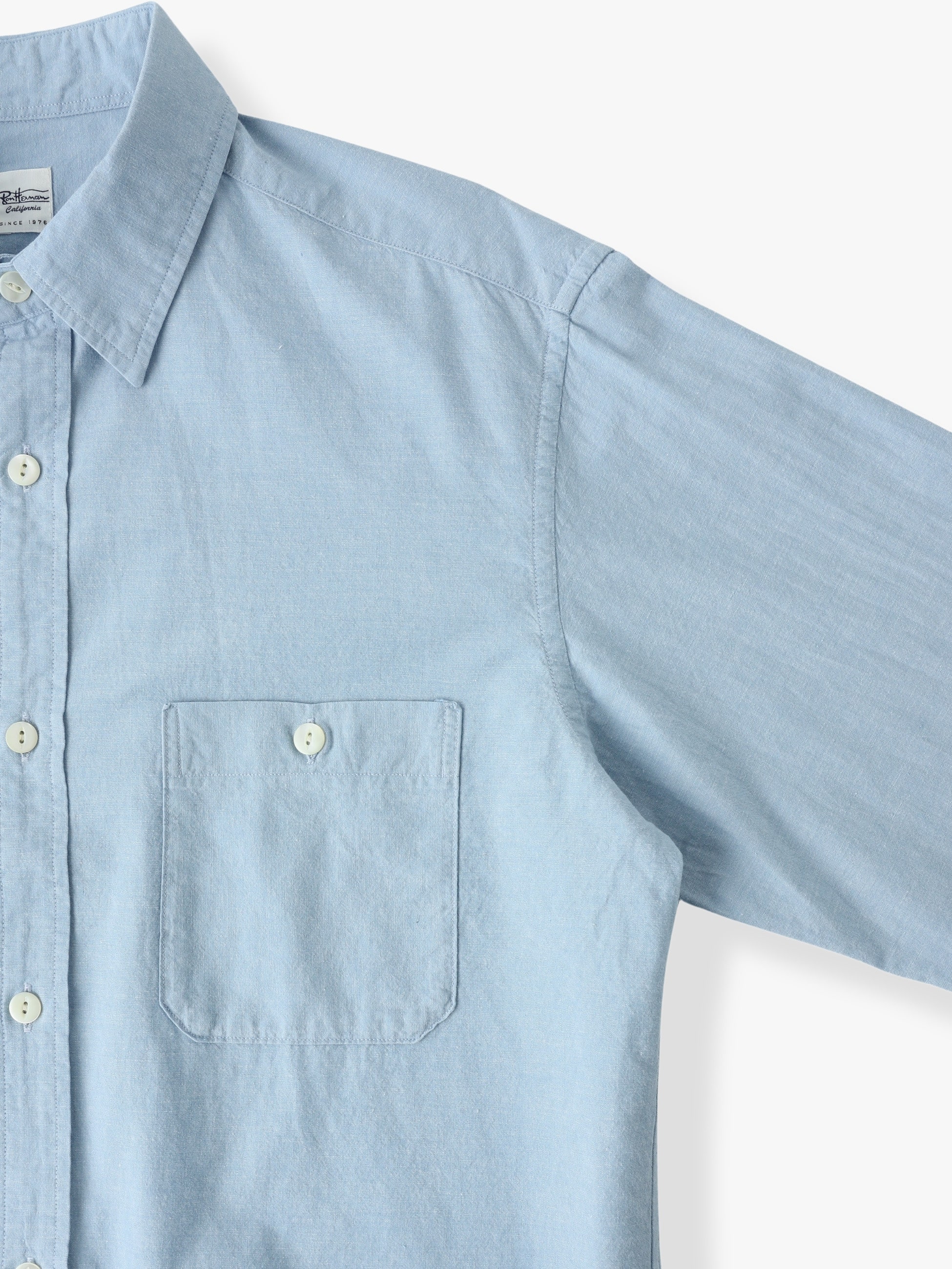 Indigo Selvedge Dungarees Shirt｜Ron Herman(ロンハーマン)｜Ron Herman