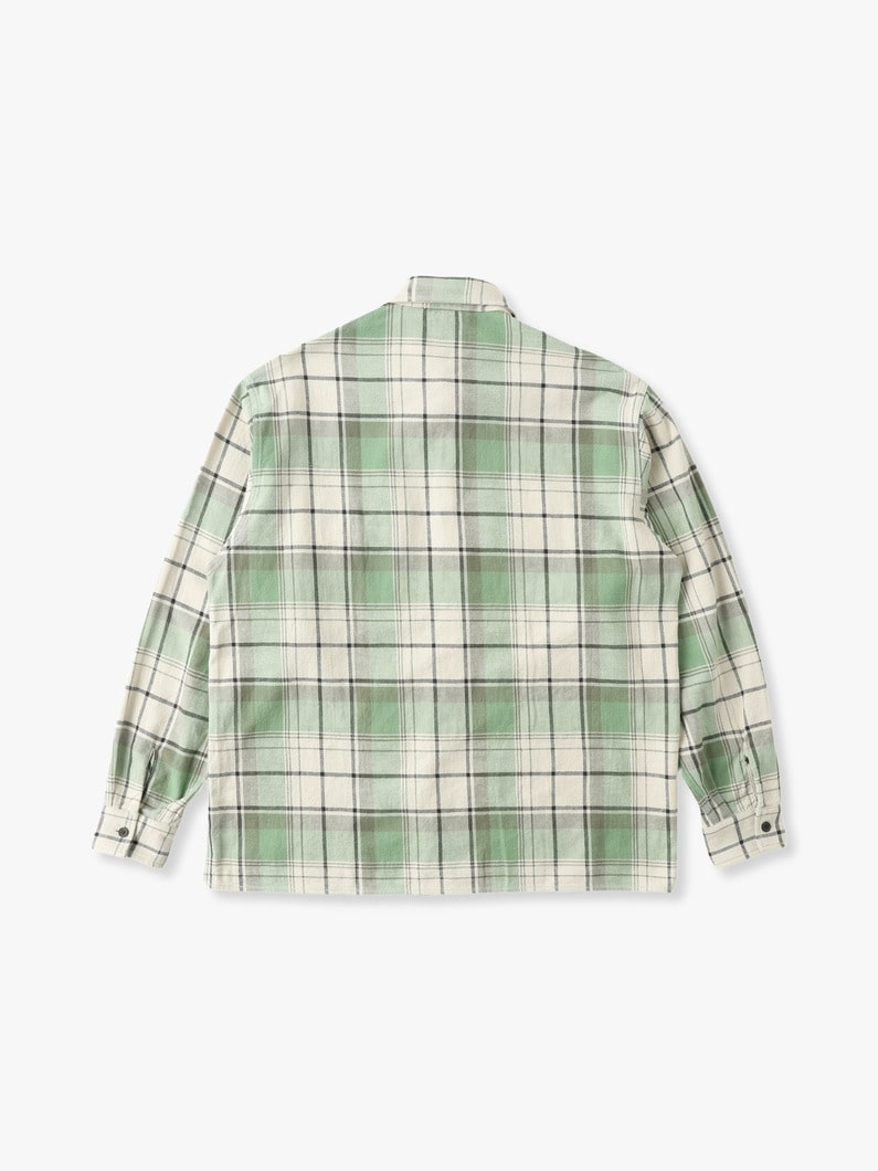 Old Checked Shirt 詳細画像 green 1