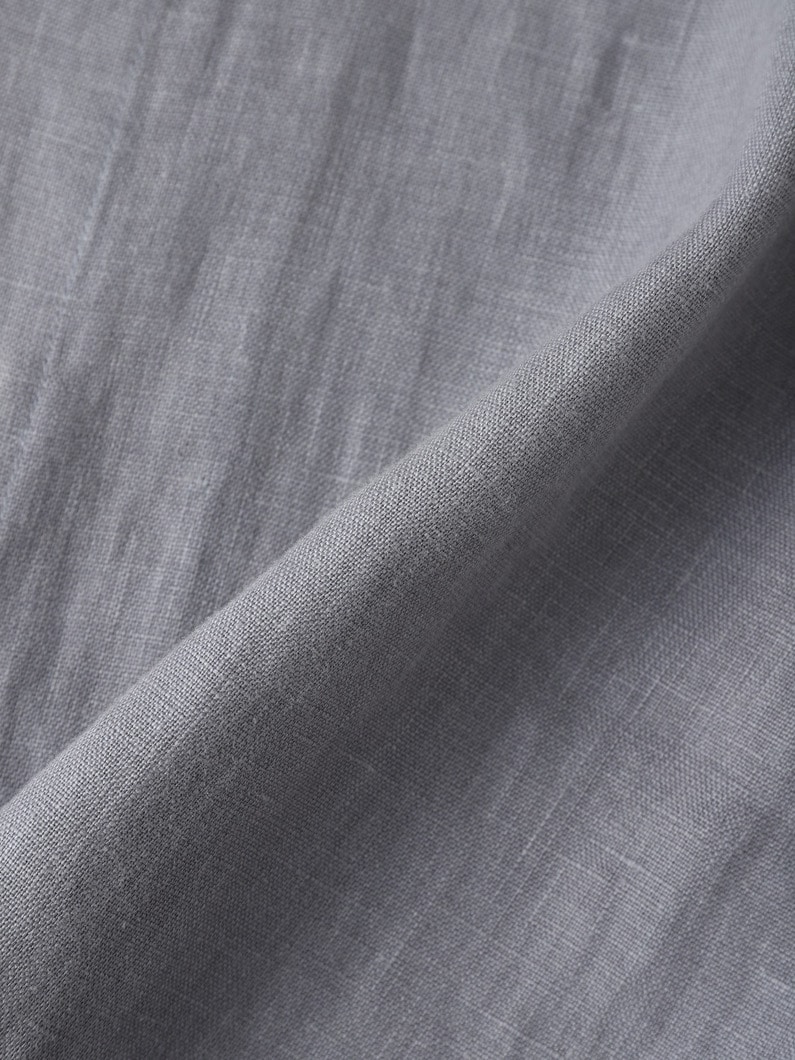 Linen Short Sleeve Shirt 詳細画像 gray 3