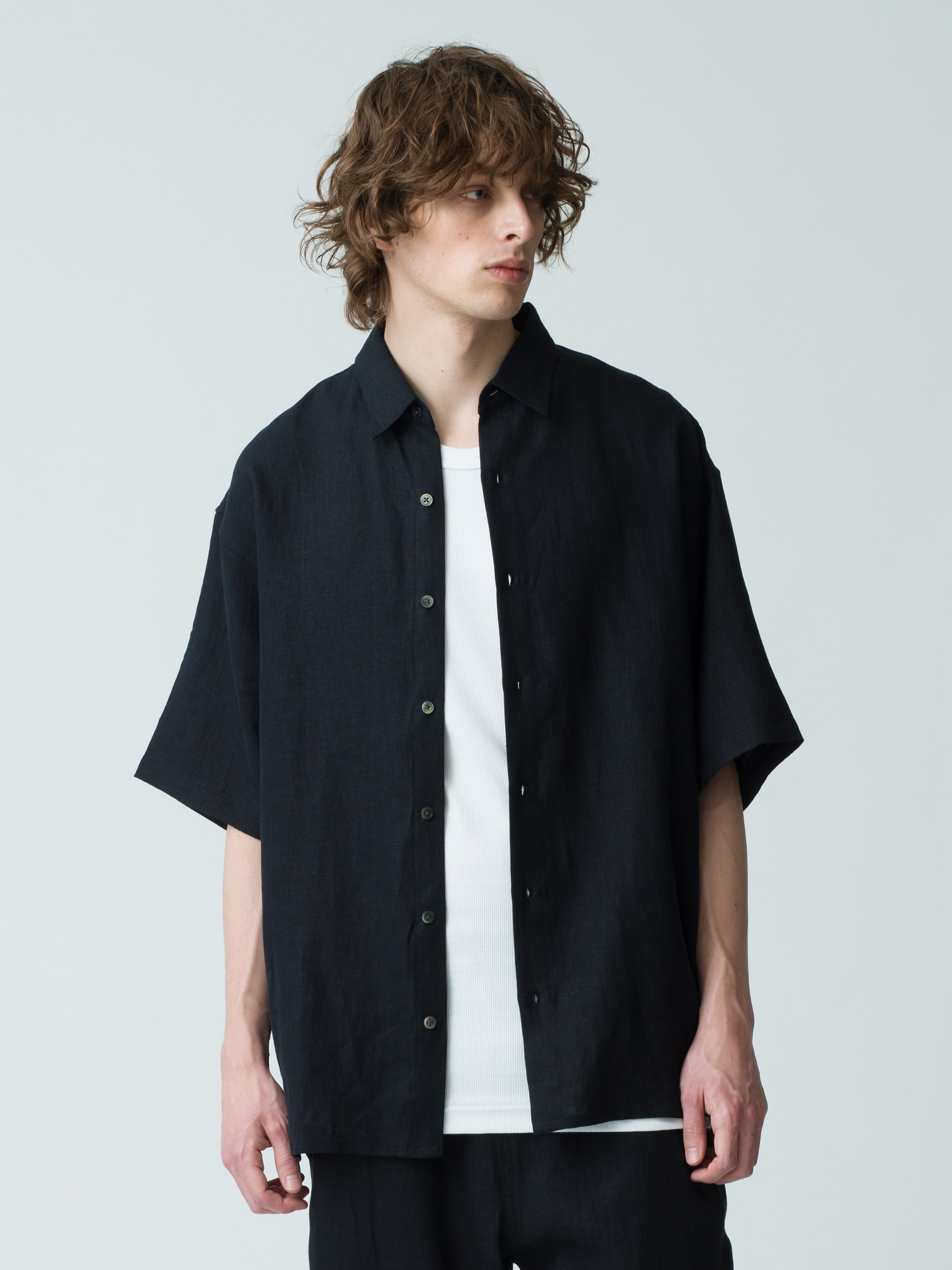 Linen Short Sleeve Shirt｜RHC(アールエイチシー)｜Ron Herman