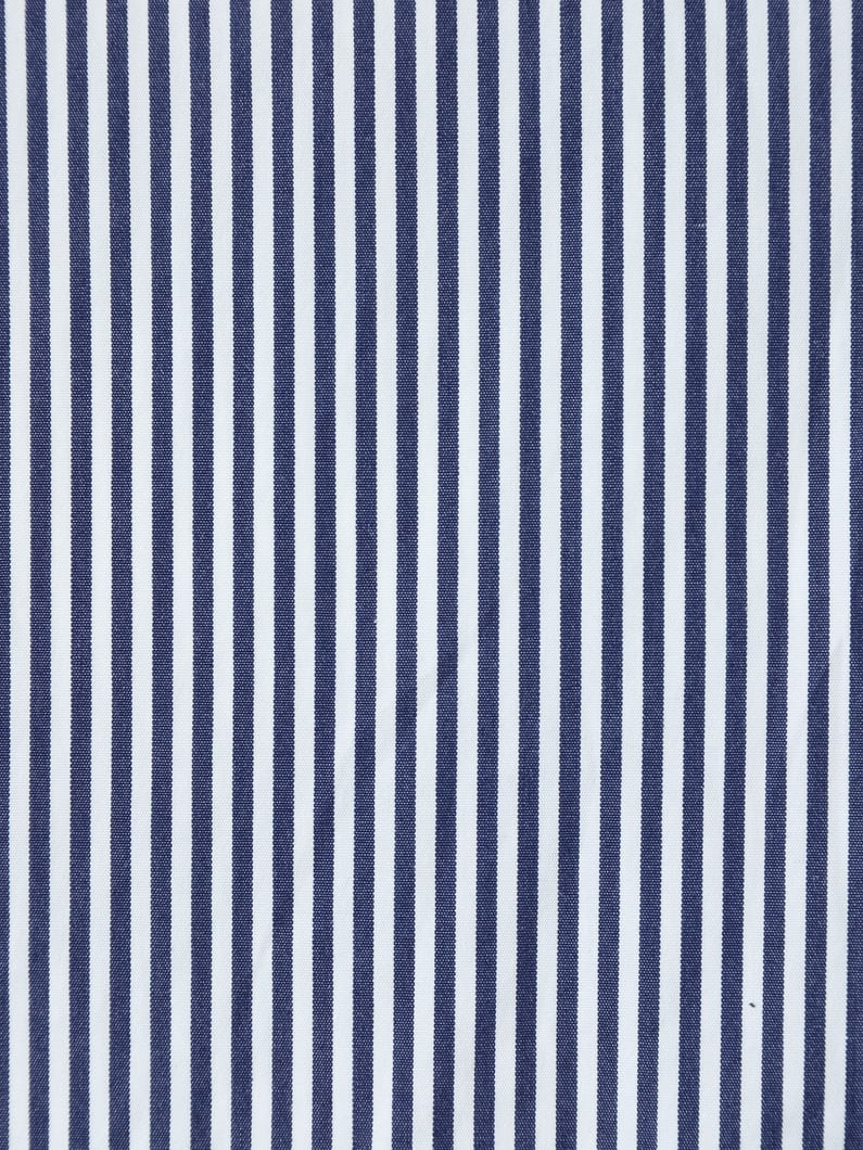 Poplin Striped Shirt 詳細画像 navy 3