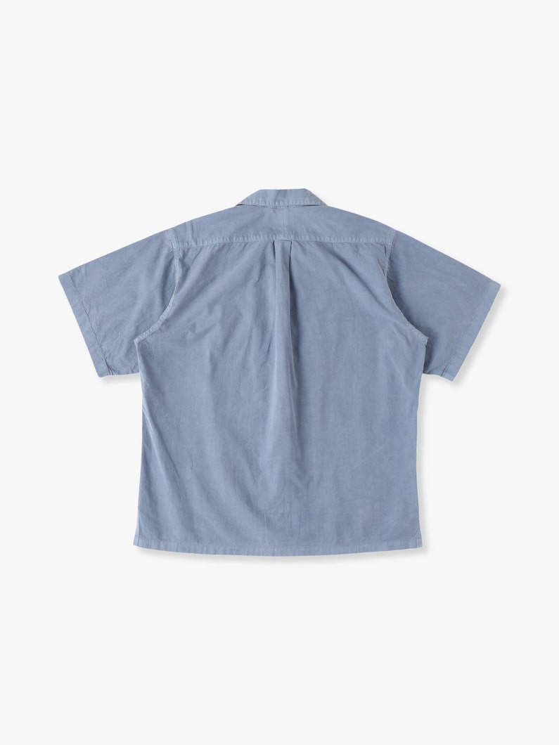 Sauth Wind Open Collar Shirt 詳細画像 blue 1