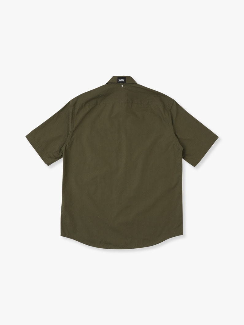 Ian Short Sleeve Shirt 詳細画像 olive 1