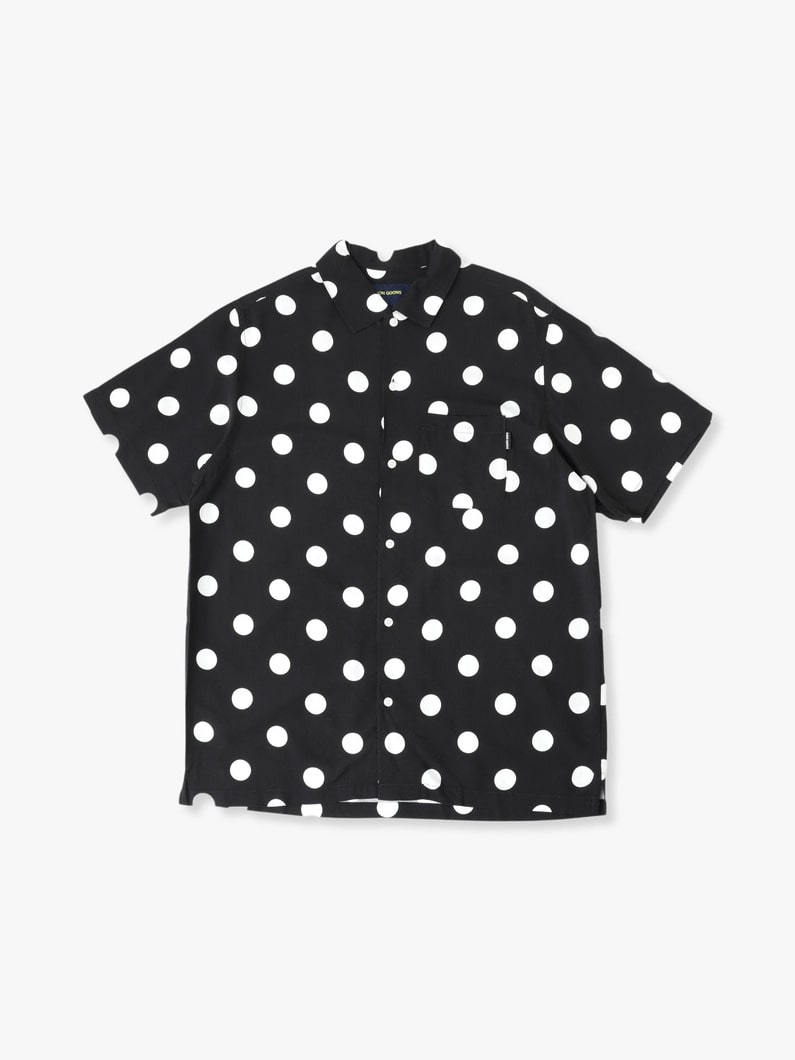 Polka Dot Friday Short Sleeve Shirt 詳細画像 black 2