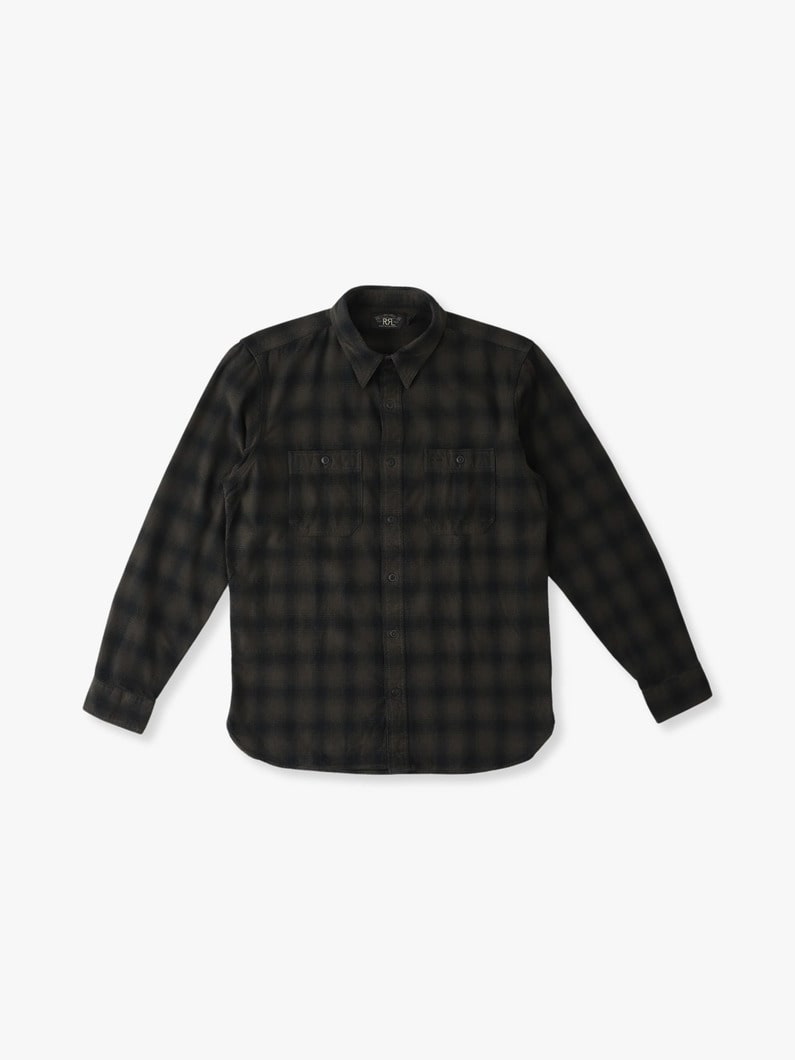 Cameron Checked Shirt 詳細画像 black 3