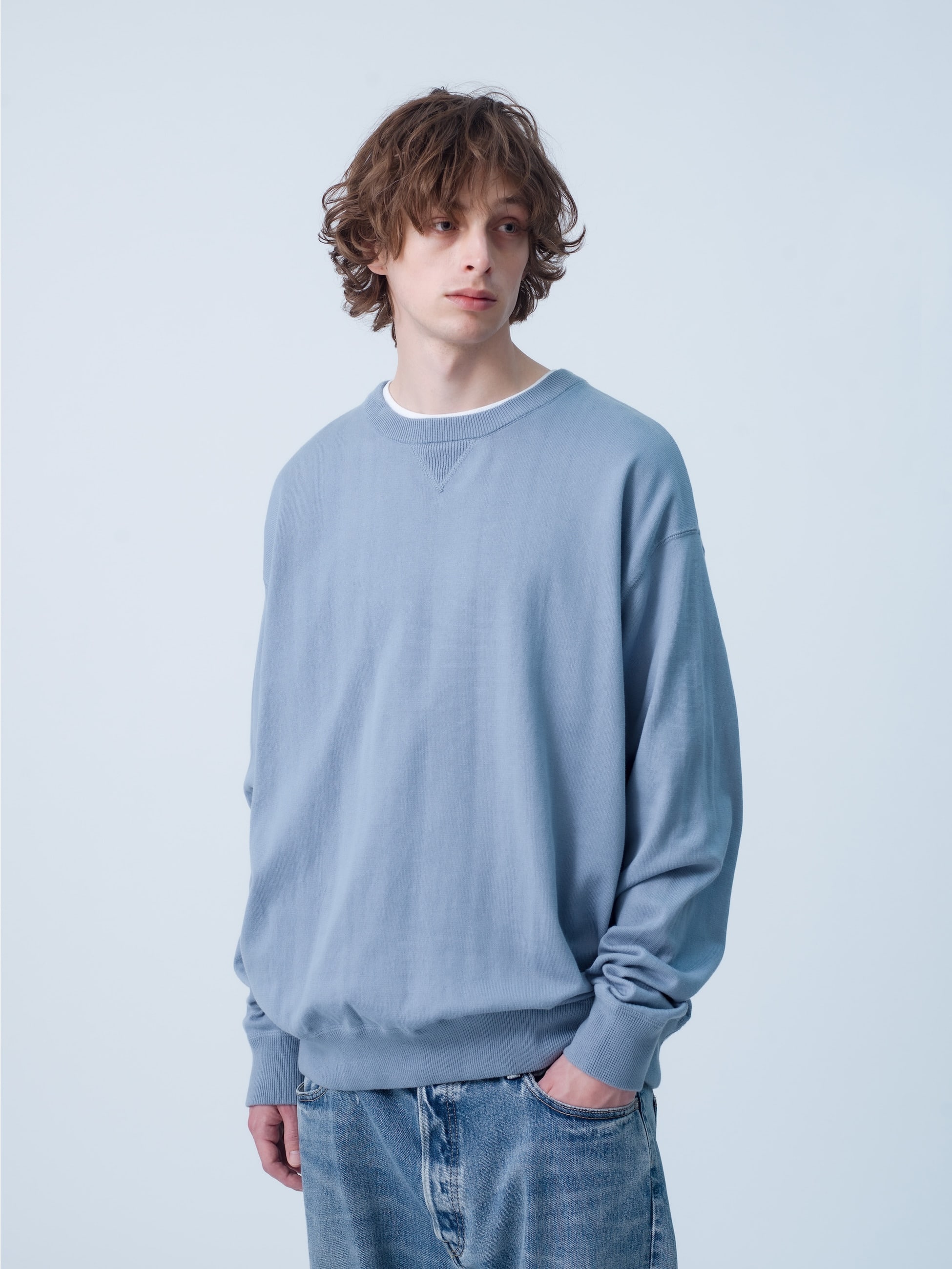 Jacques Knit Pullover 詳細画像 blue 1