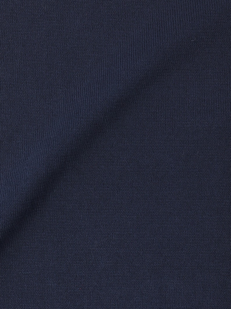 High Twisted Cotton Knit Pullover 詳細画像 navy 3