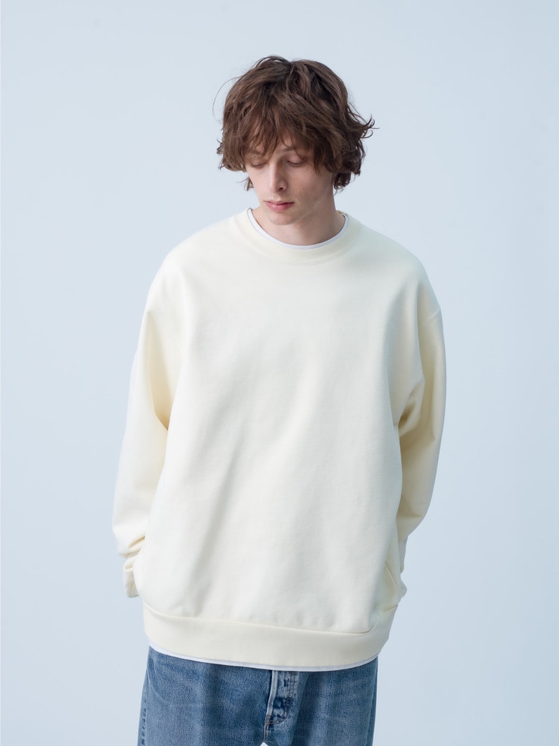 Grace Washed Sweat Pullover 詳細画像 ivory