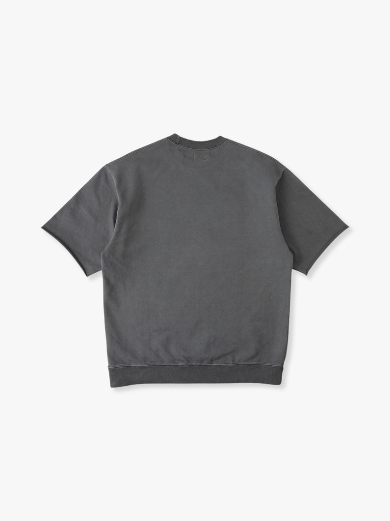 Grace Washed Sweat Tee 詳細画像 charcoal gray 1
