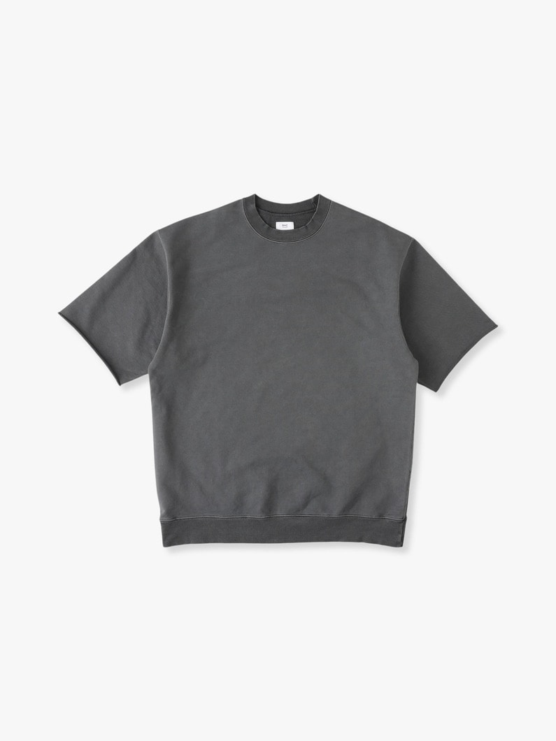 Grace Washed Sweat Tee 詳細画像 charcoal gray 2